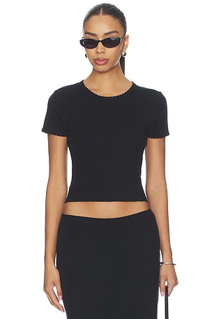 Pointelle Baby Tee LESET