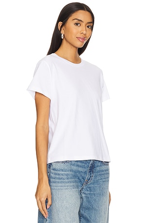 LESET The Margo Tee in White