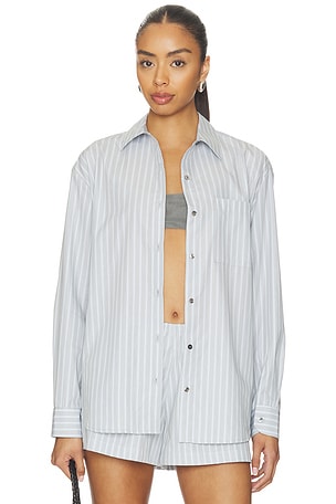 Yoshi Stripe Classic Button Down LESET