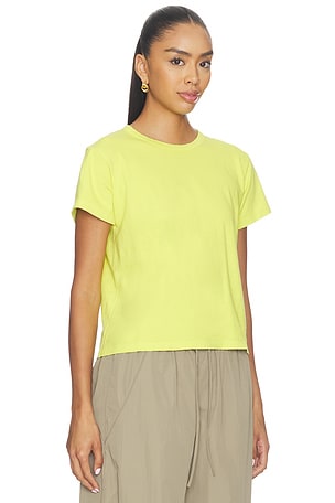 LESET The Margo Tee in Yellow