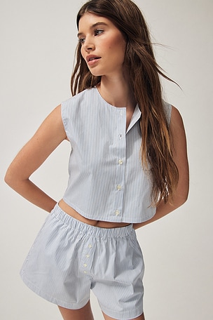 Yoshi Crewneck Vest LESET