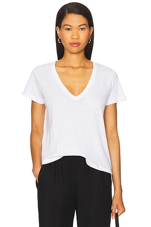 Laura V Neck Tee LESET