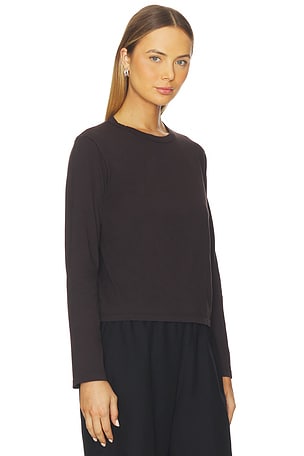 LESET Margo Long Sleeve in Chocolate