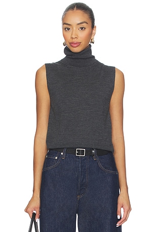 James Sleeveless Turtleneck LESET