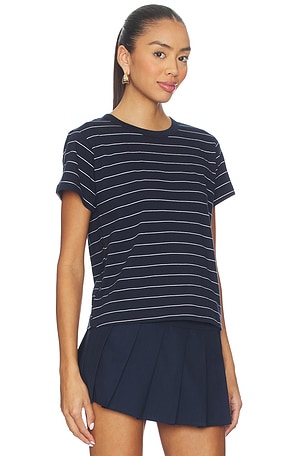 LESET The Margo Stripe in Navy. Size XS. Also