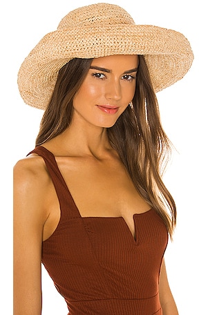 Revolve and FWRD Raffia Straw Hat Silver Canyon Men main image 3