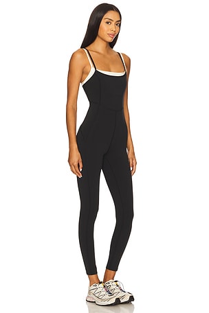 LSPACE Finish Line Jumpsuit in Black. Size XS. Also