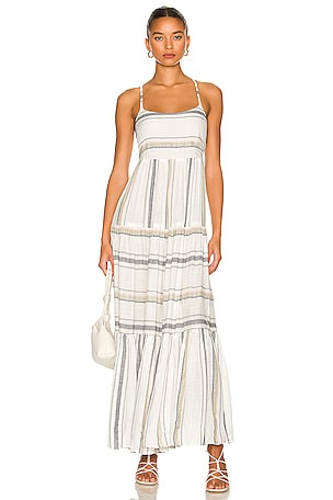 santorini dress in cream lspace new) L*SPACE Santorini Dress | Size S