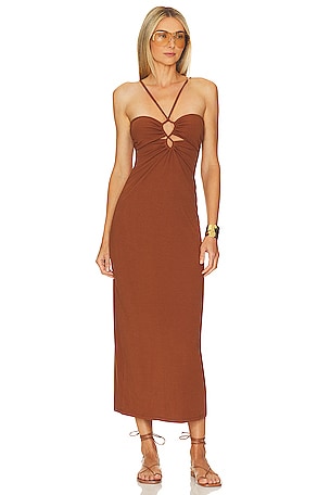 LSPACE Ellery Dress in Coffee | REVOLVE
