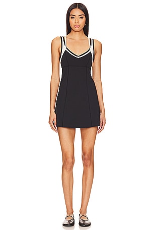 Anemos The D.K. Mini Dress in Black