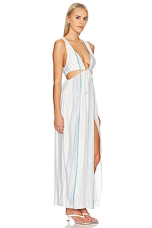 LSPACE Donna Cover Up in Ivory,Baby Blue