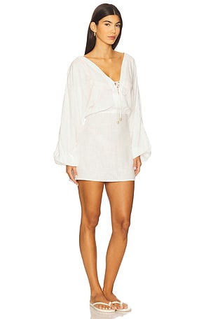 LSPACE Deia Mini Dress in Cream