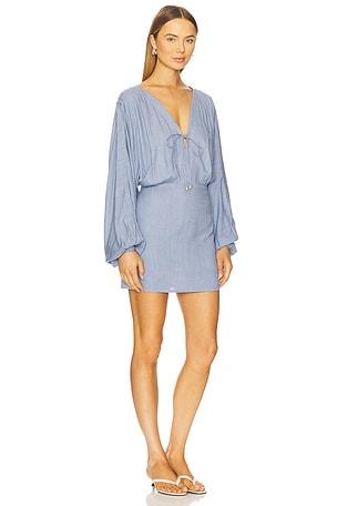LSPACE Deia Mini Dress in Baby Blue