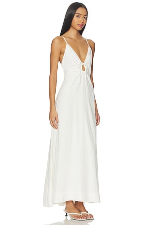 LSPACE Mabel Maxi Dress in Cream. Size XS. Also