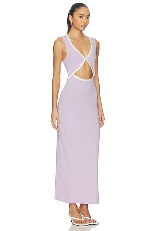 LSPACE ROBE MI-LONGUE STEPH en Violet