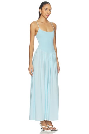 LSPACE Misha Midi Dress in Blue. Size XL. Also