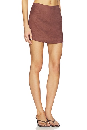 Lspace falda-pantalón venice en color marrón