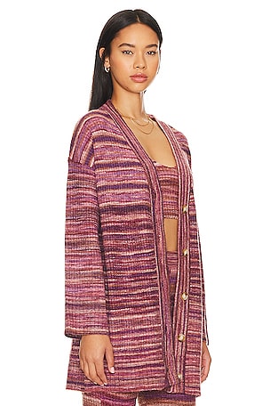 LSPACE Demi Cardigan in Purple