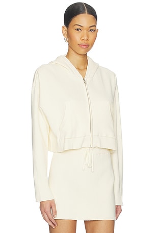 LSPACE Jet Set Hoodie in Cream