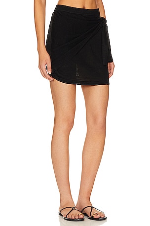 LSPACE Vagabond Skirt in Black