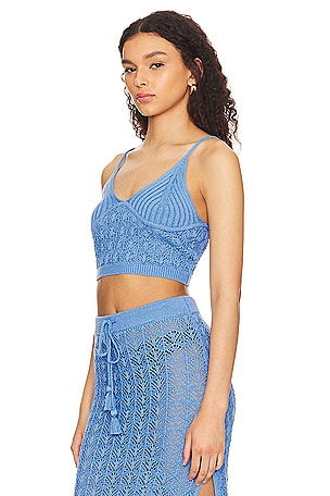 LSPACE Sweet Talk Top in Blue