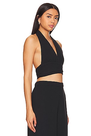 LSPACE Santos Top in Black