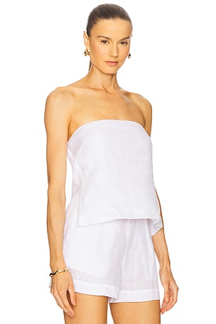 LSPACE Tessa Top in White. Size XS. Also