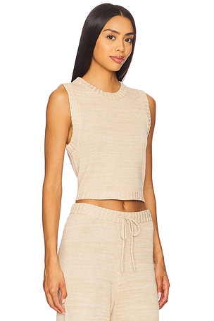 LSPACE En Route Top in Tan