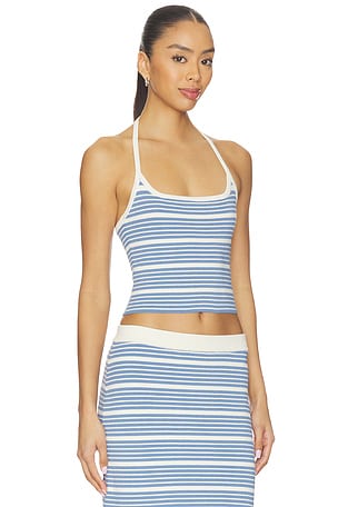 LSPACE Positano Top in Blue