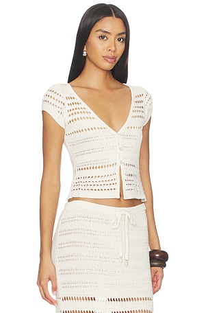 LSPACE Tula Top in Cream