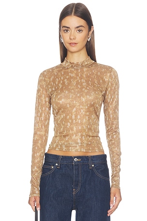 Shimmer Long Sleeve Top LSPACE