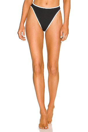 Nora High Waisted Bikini Bottom, Full Coverage Bikini Bottoms