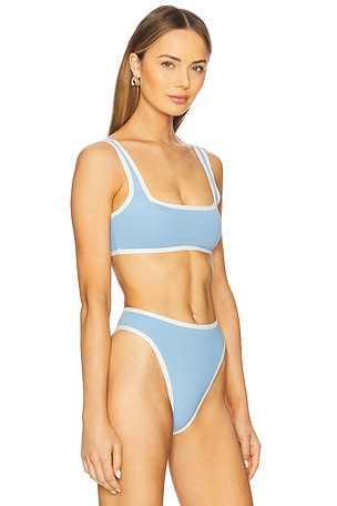 LSPACE x REVOLVE Ace Bikini Top in Baby Blue