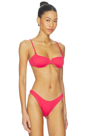 LSPACE Pucker Belle Top in Blush