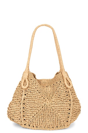 LSPACE Paloma Beach Tote in Tan
