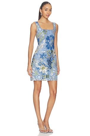 Le superbe vestido tirantes Azul sky cote d azur en color azul