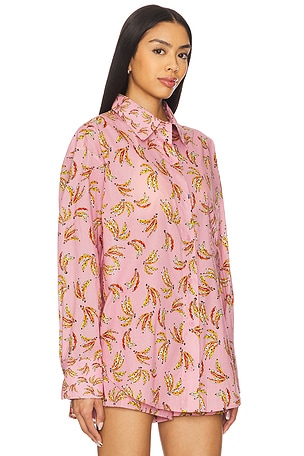 Le Superbe Bananas Over You Shirt in Pink