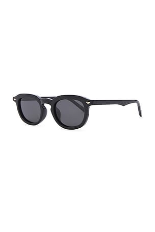 Le Specs Heart Throb Sunglasses in Black
