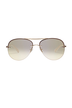 Le Specs Panarea in Gold | REVOLVE display picture 2