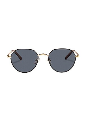 Le Specs Newfangle in Black & Smoke Mono | REVOLVE display picture 3