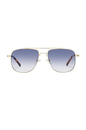 Le Specs The Charmer in Bright Gold & Blue Grad | REVOLVE display picture 2