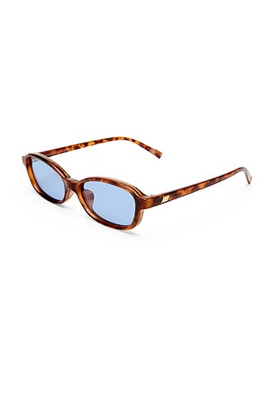 Le Specs Honey Pot Sunglasses in Brown