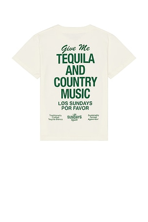 CAMISETA THE TEQUILA & COUNTRY MUSIC Los Sundays