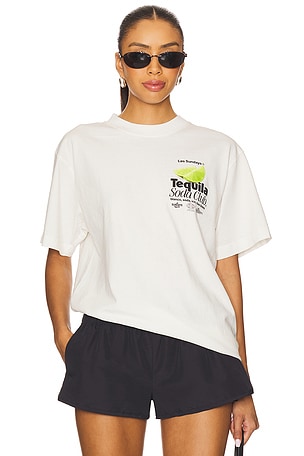 Los Sundays T-SHIRT THE en Blanc