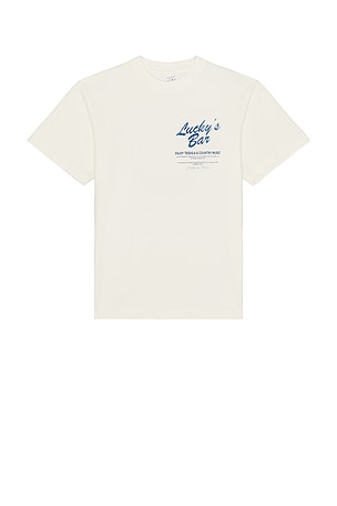 Los Sundays Lucky's Tee in Beige