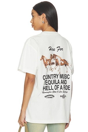 T-SHIRT THE HELL OF A RIDE Los Sundays