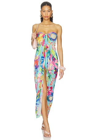 x REVOLVE Oceans Kiss Long Wrap Luli Fama