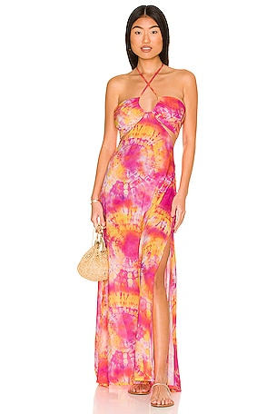 Bandeau Cut Out Dress Luli Fama