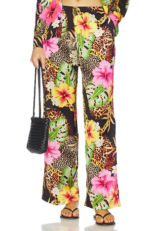 Elastic Waistband Pant Luli Fama