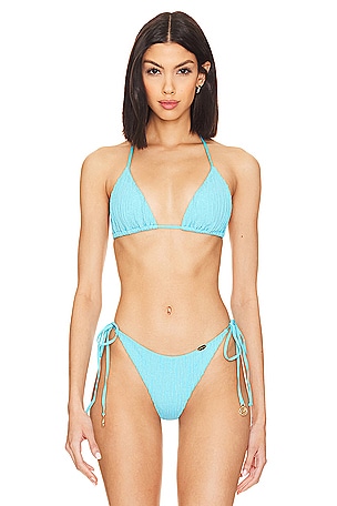 Vibras Triangle Bikini TopLuli Fama$98